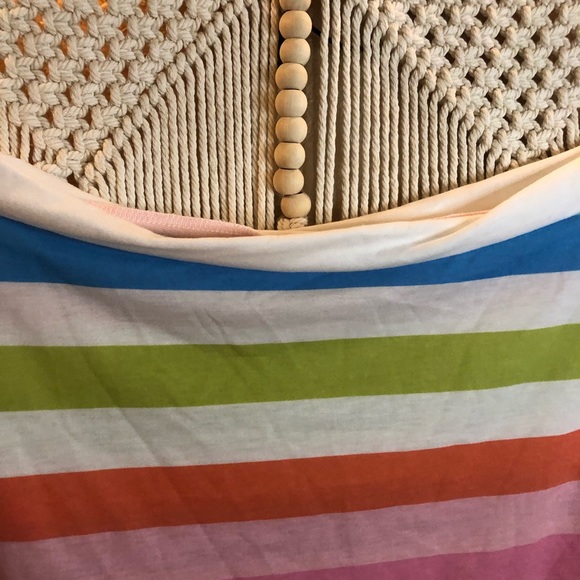 Striped off-shoulder sweater from e.Luna. Size 3X - Picture 3 of 7